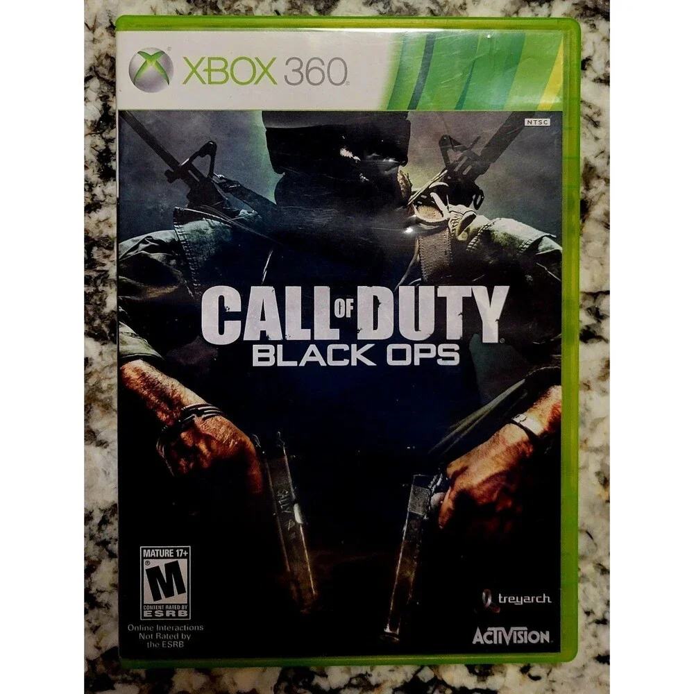 Call of Duty Black Ops Xbox 360 CIB Complete Tested & Working,  FAST Shipping